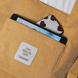 Corduroy Tote Bag Large Capacity Reusable Shoulder Handbag