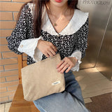 Women's Large-capacity Corduroy Cosmetic Bag