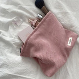 Women's Large-capacity Corduroy Cosmetic Bag