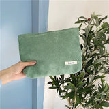 Women's Large-capacity Corduroy Cosmetic Bag