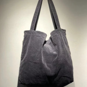 Corduroy Shoulder Bag for Women Winter Casual Handbag