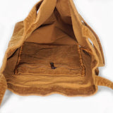 Corduroy Large Capacity Women's Handbag Shoulder Bag Style Leisure Shopping Bags