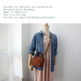 Corduroy Mini Tote Bag Women Autumn Winter Small Solid Crossbody Bags