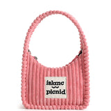 Corduroy Shoulder Bag Crossbody Square Handbag Women's Chain Bag