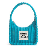 Corduroy Shoulder Bag Crossbody Square Handbag Women's Chain Bag