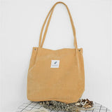 Corduroy Shoulder Bags Crossbody Handbag for Women