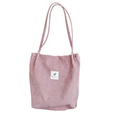 Corduroy Shoulder Bags Crossbody Handbag for Women