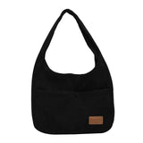 Corduroy Shoulder Bags Women's Handbags Cotton Shopping Tote