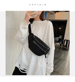 Corduroy Waist Bag Women Chest Bag