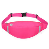 Corduroy Waist Pack Zipper Chest Bag Sport Travel Girl Waist Belt Bags