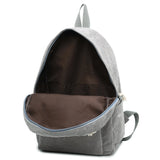 Corduroy Women Backpack School Backpacks For Teenage Girls Striped Rucksack