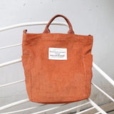 Corduroy Women's Retro Messenger Bag All-match Shoulder Bag