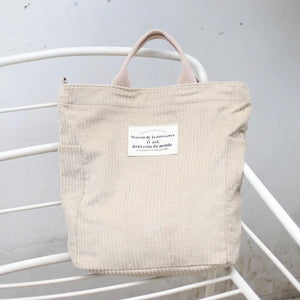 Corduroy Women's Retro Messenger Bag All-match Shoulder Bag