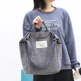 Corduroy Women's Retro Messenger Bag All-match Shoulder Bag