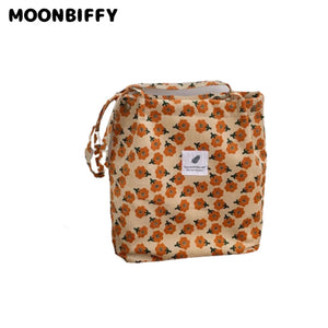 Corduroy Shoulder Bag - Large Capacity Retro Style Women's Bag