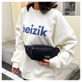 Corduroy Women's Waist Bag Canvas Ladies Shoulder Crossbody Bags