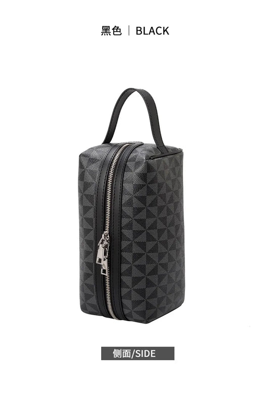 Desktop Cosmetic Bag Organizer for Women, Small Items Storage Handbag