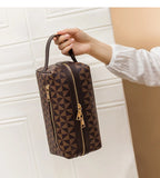 Desktop Cosmetic Bag Organizer for Women, Small Items Storage Handbag