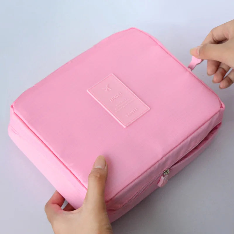 Waterproof Cosmetic Bag Organizer Portable Makeup Travel Beauty Case