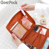 Waterproof Cosmetic Bag Organizer Portable Makeup Travel Beauty Case