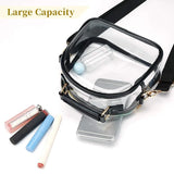 Clear Zipper Cosmetic Bag Makeup Organizer Travel Pouch Toiletry Wash Organizer