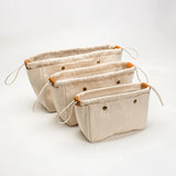 Canvas Insert Bag for Large Tote Base Shaper Organizer