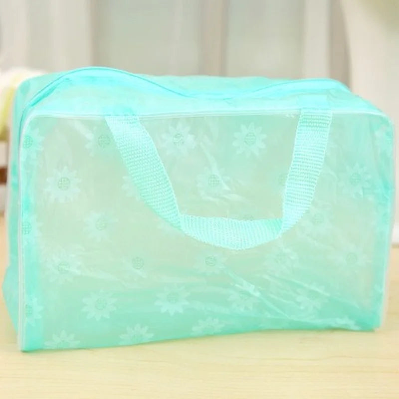 Transparent PVC Travel Cosmetics Bag