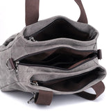 Cotton Canvas Handbag Women Casual Tote Female Crossbody Vintage Messenger Bag
