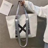 Canvas Tote Shopping Bag Lady Bag Big Capacity