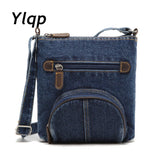 Cotton Denim Women Handbag Designers Female Shoulder Bags Women Messenger Bags M