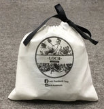 Cotton Gift Bags Drawstring Pouch Packaging Natural Cotton Bag Logo Print