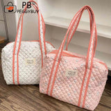 Soft Cotton Hand Luggage Bag for Women