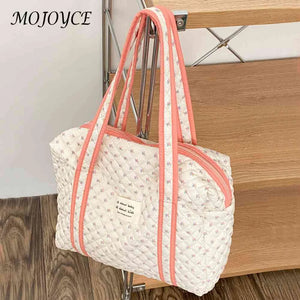 Cotton Ladies Handbags Large Capacity Women Mummy Bag Portable