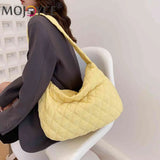 Cotton Padded Women Purse Handbags Large Capacity Tote Handbags