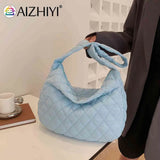 Cotton Padded Women Purse Handbags Large Capacity Tote