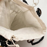 Women Handbag Ladies Net Hollow Bag Japan Style Woven Shoulder Bag