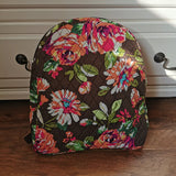 Eco-Friendly Cotton Backpack with Environmental Print