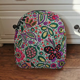 Eco-Friendly Cotton Backpack with Environmental Print