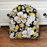 Eco-Friendly Cotton Backpack with Environmental Print