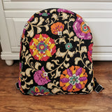 Eco-Friendly Cotton Backpack with Environmental Print