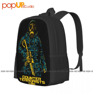 CSGO Inspired Gaming Backpack Large Capacity School Sports Style
