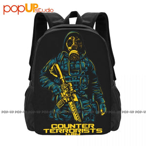 CSGO Inspired Gaming Backpack Large Capacity School Sports Style