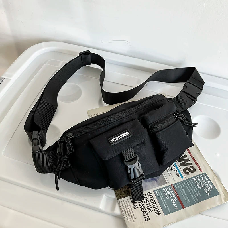 Chest Bag Male Ins Bag Female Sports Shoulder Bag