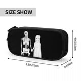 Gothic Love Pen Box Anime Zipper Pen Bag Stationery Bag Gift