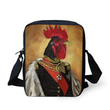 Court Style Animal Pattern Teenager Kids Messenger Bag Women Shoulder Bag