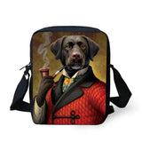 Court Style Animal Pattern Teenager Kids Messenger Bag Women Shoulder Bag