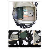 Cow Animal Prints Backpack Girls Shoulder School Book Bags