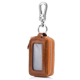 Cow Leather Keychain Key Organizer Ladies Car Key Holder Bag