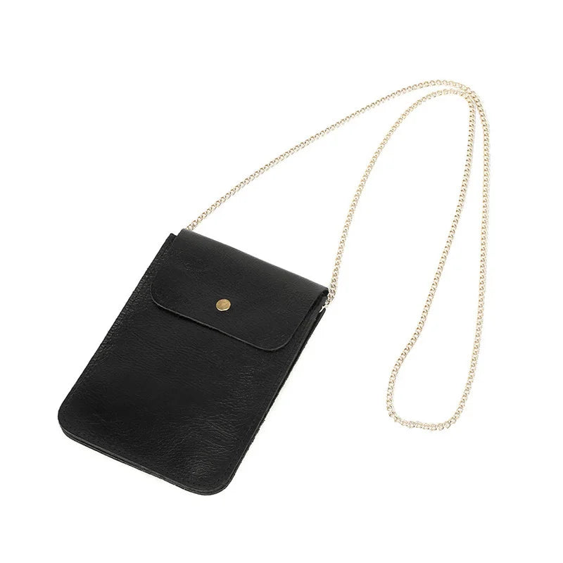 Cow Leather Ladies Crossbody Purse Small Shoulder Bag