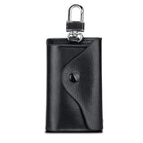 Cow Leather Men Car Key Case Women Keychain Housekeepers Wallets